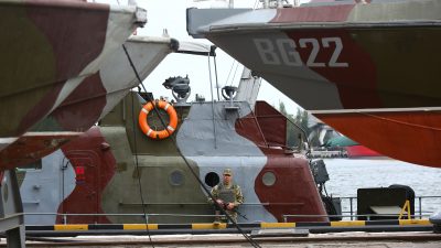 Russland entscheidet über gefangene ukrainische Seeleute