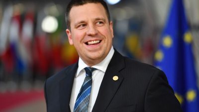 Estlands Regierungschef kündigt Rücktritt wegen Korruptionsaffäre an