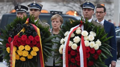 Kanzlerin Merkel: Zusammenarbeit mit Polen intensivieren