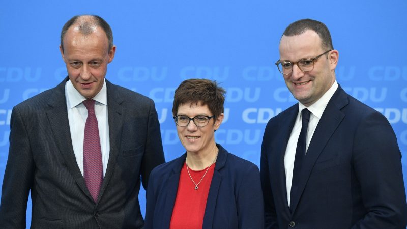 Kramp-Karrenbauer, Merz oder doch Spahn? Auftakt für Kandidaten-Schau der CDU