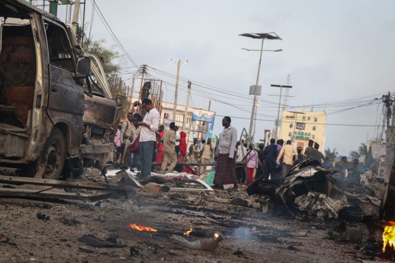 Etwa 20 Tote und mehr als 40 Verletzte bei Angriffsserie in Mogadischu