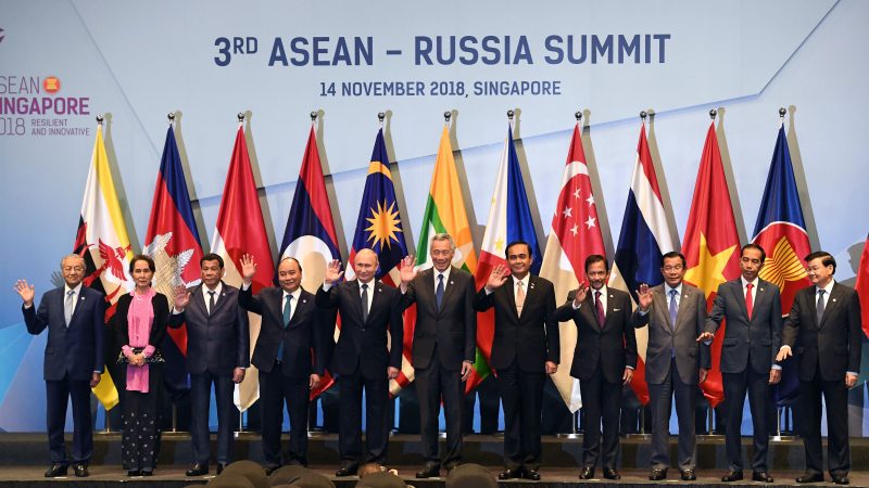 China und USA beim Asean-Gipfel in Singapur