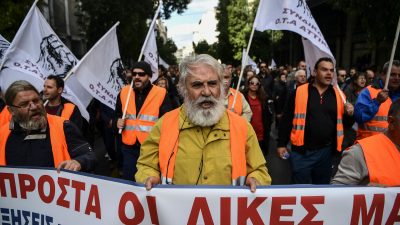 24-stündiger Streik in Griechenland legt Verkehr lahm