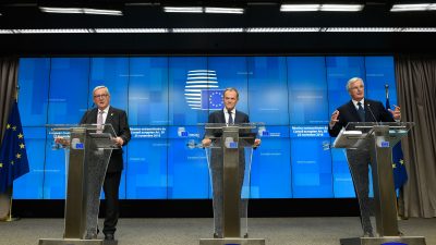 Juncker sieht Brexit trotz „bestmöglichen Vertrags“ als „Tragödie“
