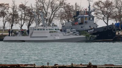 Russland bereitet Rückgabe von drei ukrainischen Marineschiffen vor