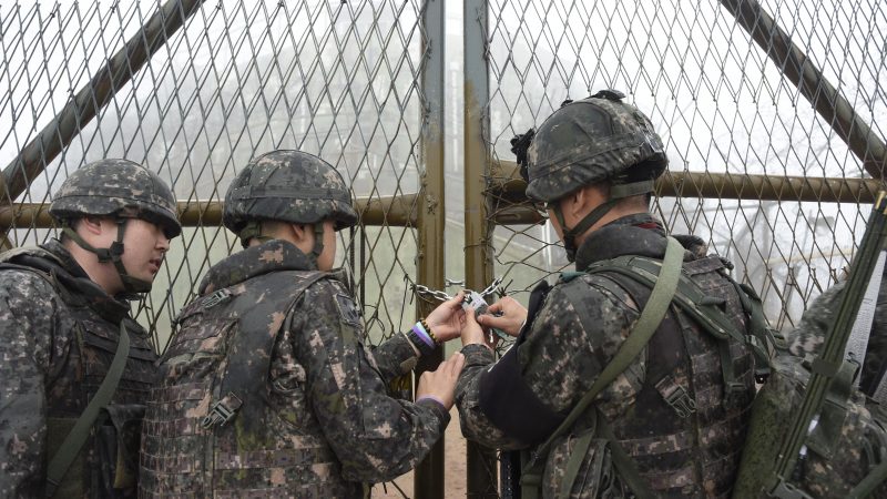 Nord- und Südkorea beginnen mit Zerstörung von Grenzposten
