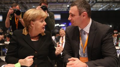 Klitschko warnt vor Rückzug der Kanzlerin: Für mich ist Angela Merkel die beeindruckendste Politikerin der Welt