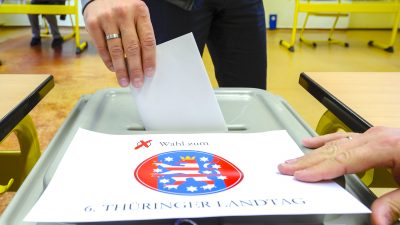 Thüringen: Grüne und AfD verdoppeln ihre Ergebnisse beim Wahltrend