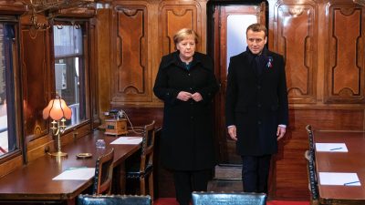 Merkel kritisiert „nationales Scheuklappendenken“ und warnt vor Gefahr für den Frieden in Europa