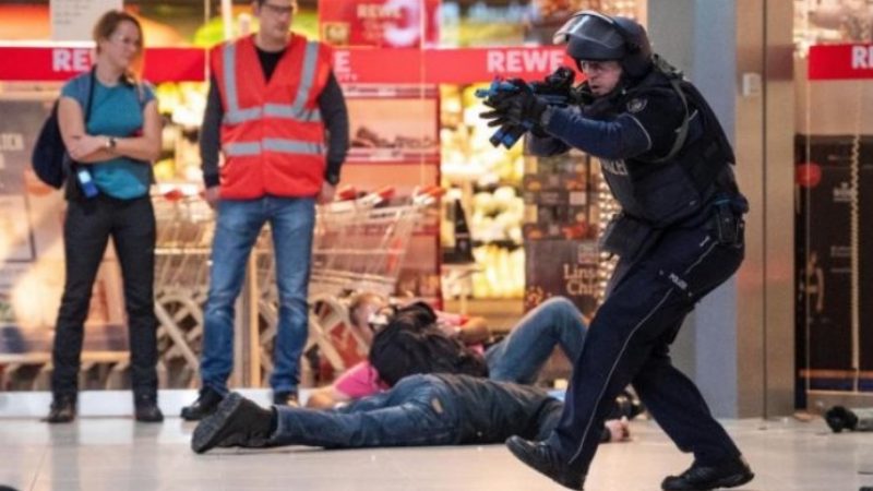 Anti-Terror-Übung in historischem Ausmaß am Flughafen Köln/Bonn