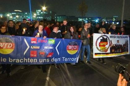 “Trauermarsch für die Toten von Politik!” fand doch noch statt