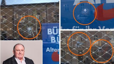 Erneut Anschlag auf AfD-Bürgerbüro in Brandenburg – Landtagsabgeordneter beklagt „politischen Terrorismus“