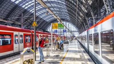 Deutsche Bahn stellt wegen Streiks bundesweit den Fernverkehr ein