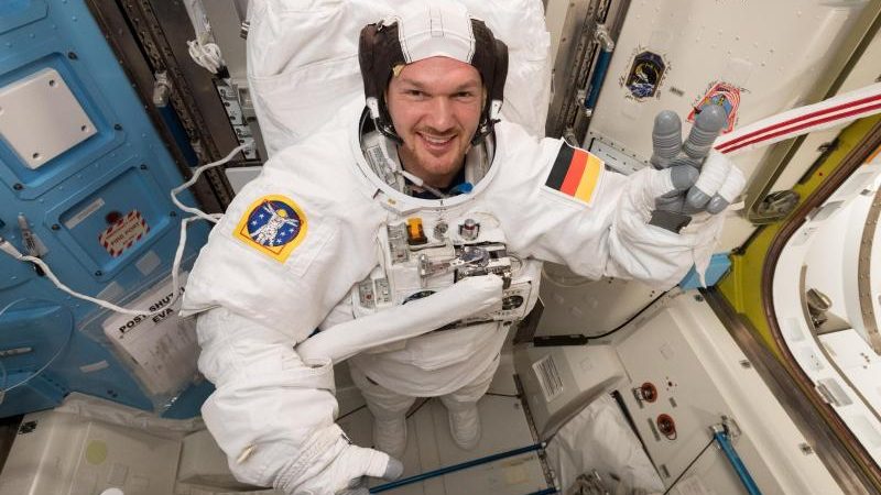 Alexander Gerst kehrt am 20. Dezember zur Erde zurück