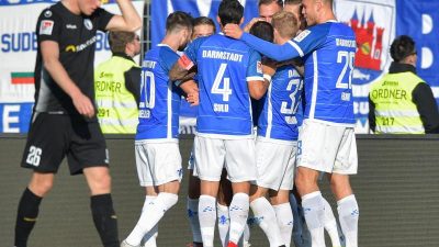 FCI verspielt Führung – Siege für Duisburg und Darmstadt