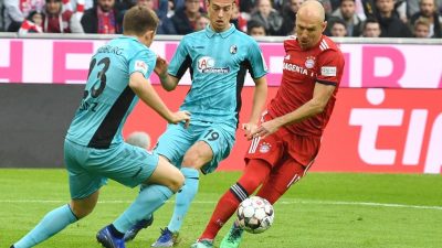 FC Bayern patzt gegen Freiburg vor Gipfel in Dortmund