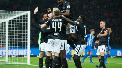 Leipzig besiegt Hertha: Werner trifft bei 3:0 doppelt