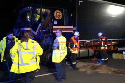 Geisterfahrt im Suff: Sattelzug stoppt erst nach 20 Minuten