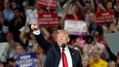 Ein „sozialistischer Alptraum“: US-Präsident Trump warnt vor Demokraten