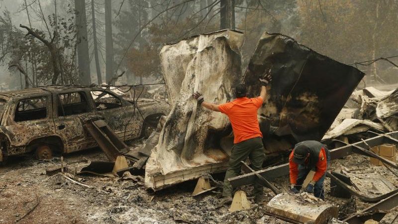 Große Gebiete Kaliforniens stehen in Flammen – Zahl der Toten steigt weiter