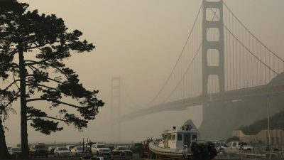 Höchste Warnstufe: San Francisco kämpft mit dem Rauch der Brände