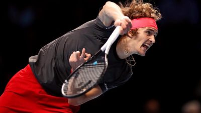 Zverev fordert Idol Federer im Halbfinale der ATP-WM