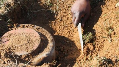 Zahl der Toten durch Landminen deutlich angestiegen