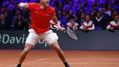 Davis-Cup: Coric bringt Kroaten gegen Frankreich in Führung