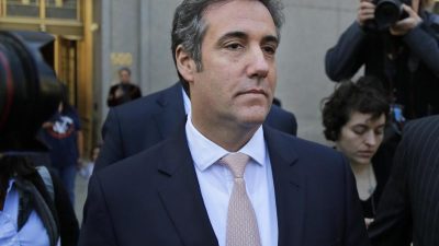 Trumps Ex-Anwalt Cohen zu drei Jahren Haft verurteilt