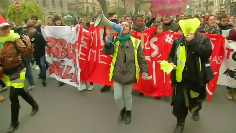 Studenten setzen Proteste nach Macrons versöhnlicher Erklärung fort