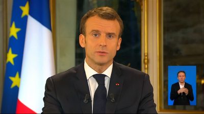 Präsident Macron spricht zur Nation und kündigt Maßnahmen an – Gelbwesten skeptisch