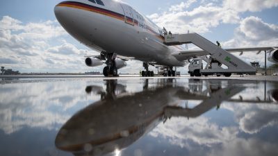 Neue Panne bei Regierungs-Airbus „Konrad Adenauer“ – Reifen bei Landung geplatzt