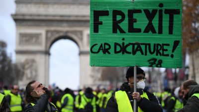 „Gelbwesten“-Proteste in Frankreich und Brüssel: Festnahmen und Zusammenstöße mit der Polizei