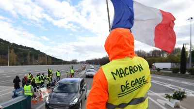 Heute 20 Uhr: Frankreichs Präsident Macron antwortet im TV auf „Gelbwesten“-Proteste