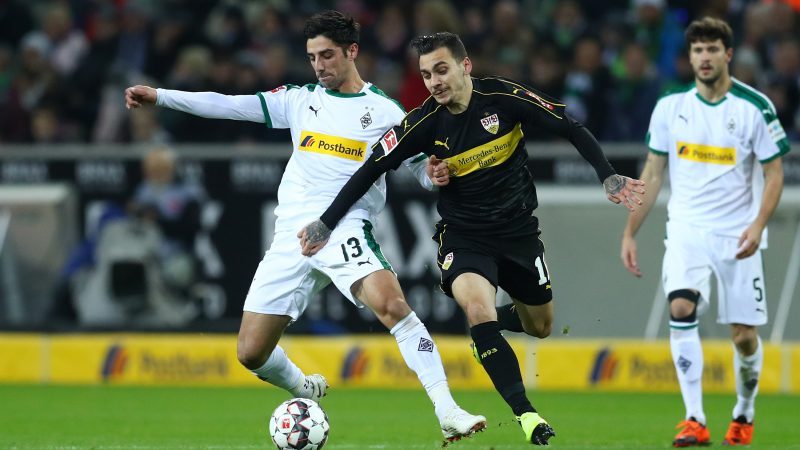 Spiel Borussia Mönchengladbach gegen VfB Stuttgart endet mit 3:0