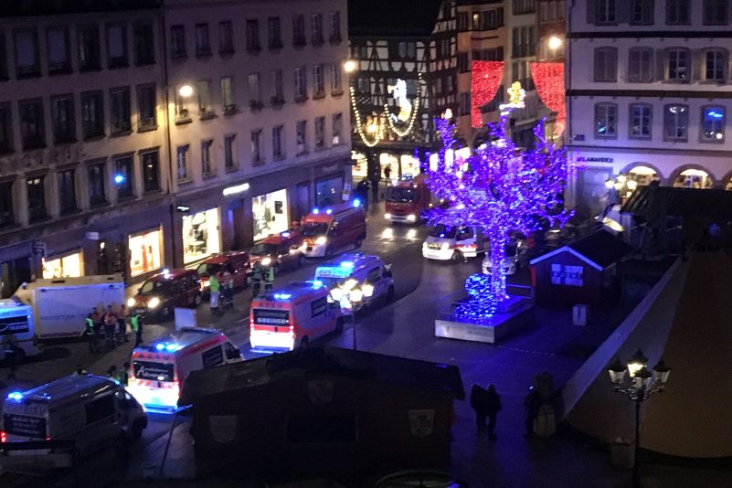 Schießerei in Straßburger Innenstadt – Vier Tote und elf Verletzte