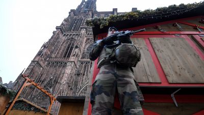 Höchste Alarmstufe in Straßburg