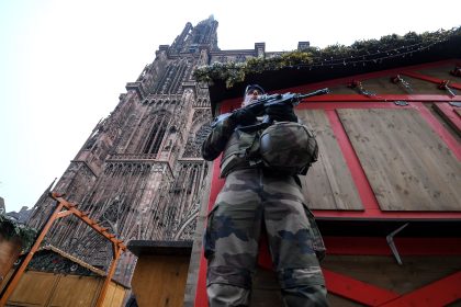 Höchste Alarmstufe in Straßburg