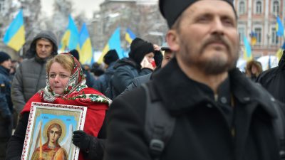 Ukrainische Nationalkirche: Tausende Gläubige waren unterwegs zur „Kirche ohne Putin“