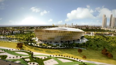 Katar präsentiert Entwurf des Stadions für Finale der Fußball-WM 2022