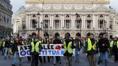 „Gelbwesten“-Proteste im Livestream: Wieder Blockaden in Frankreich