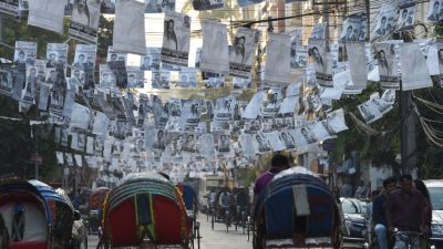 Parlamentswahl in Bangladesch unter strengen Sicherheitsvorkehrungen
