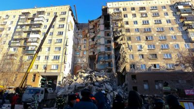 Magnitogorsk: Putin besucht Opfer von Gasexplosion