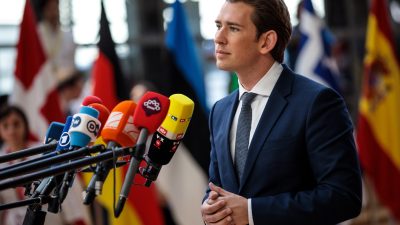 Österreichs Kanzler Kurz beschwört Stabilität durch Übergangsregierung