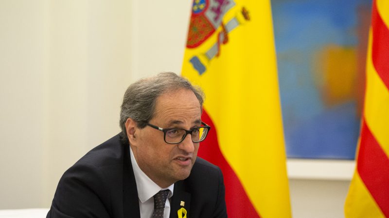 Madrid reagiert verärgert auf neue Überlegungen zu Kataloniens Loslösung