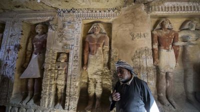 Mehr als 4400 Jahre altes Grab im ägyptischen Sakkara entdeckt