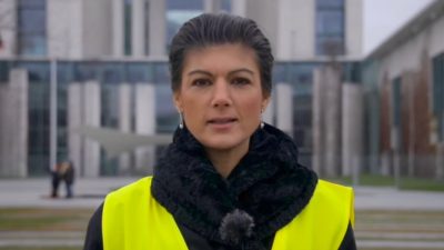 Sahra Wagenknecht verlässt die Führung von „Aufstehen“