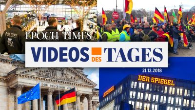Videos des Tages: Petition zum Migrationspakt – Deutscher Haltungsjournalismus – Schüsse in Wien & mehr