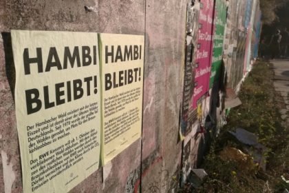 Polizeieinsatz am Hambacher Forst