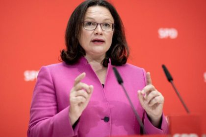 Nahles liefert sich Schlagabtausch mit den Jusos über große Koalition